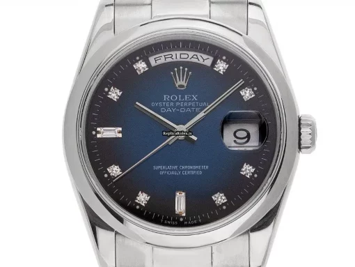 Stylish Replicas Rolex Day-date 36 118209 Caliber 3155 Automatic Movement 36mm Steel Case Mens/unisex Watch