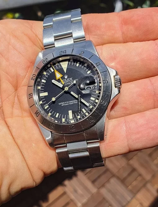 Wonderful Copies Rolex Explorer II 1655 Caliber 1570 Automatic Movement 40x47mm Steel Case Mens/unisex Watch - Image 11
