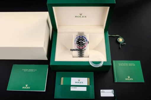 Beautiful Imitation Rolex Gmt-master II 126710blro Automatic Movement Steel Case Mens/unisex Watch - Image 2