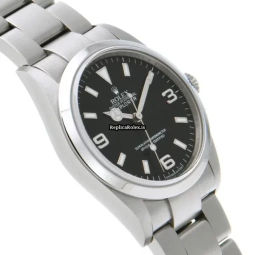 Affordable Replica Rolex Explorer 114270 Caliber 3130 Automatic Movement 36mm Steel Case Watch - Image 3