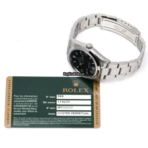 Affordable Replica Rolex Explorer 114270 Caliber 3130 Automatic Movement 36mm Steel Case Watch - Image 5