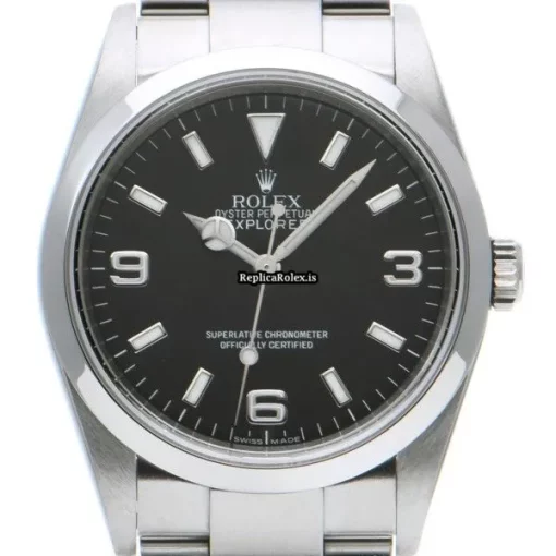 Affordable Replica Rolex Explorer 114270 Caliber 3130 Automatic Movement 36mm Steel Case Watch - Image 6