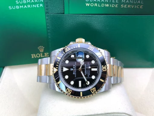 Appealing Replica Rolex Submariner Date 116613ln Caliber 3135 Automatic Movement 40mm Gold/steel Case Mens/unisex Watch - Image 3