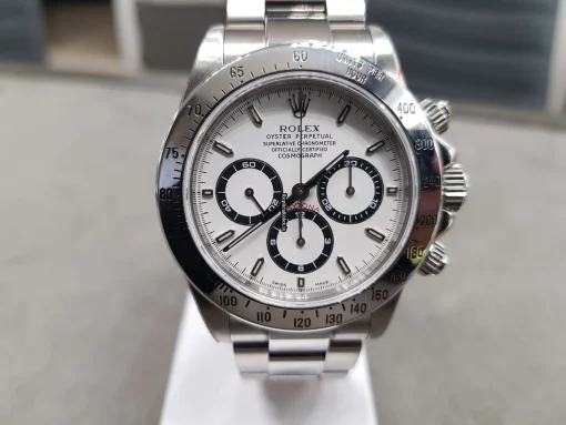Best Replica Rolex Daytona 16520 Zenith El Primero Caliber 4030 Automatic Movement 40mm Steel Case Mens/unisex Watch - Image 2
