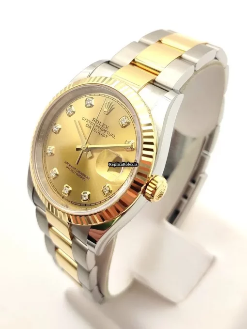 High-end Replica Rolex Datejust 126233 Caliber 3235 Automatic Movement 36mm Gold/steel Case Mens/unisex Watch - Image 4