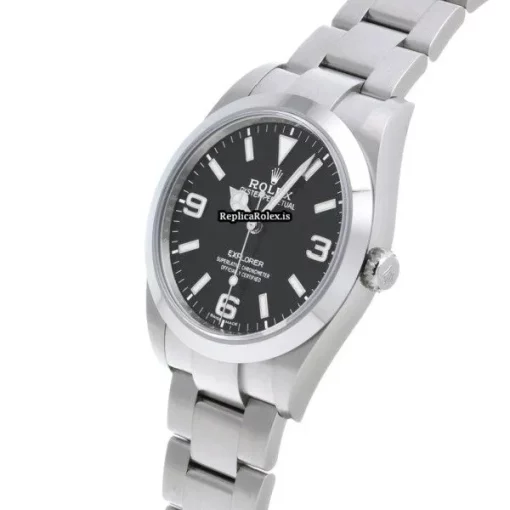 Epic Replica Rolex Explorer 214270 Caliber 3132 Automatic Movement 39mm Steel Case Watch - Image 2