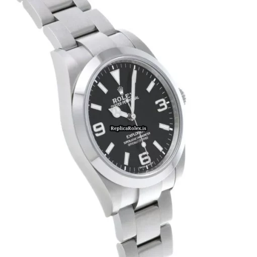 Epic Replica Rolex Explorer 214270 Caliber 3132 Automatic Movement 39mm Steel Case Watch - Image 3