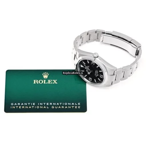 Epic Replica Rolex Explorer 214270 Caliber 3132 Automatic Movement 39mm Steel Case Watch - Image 5