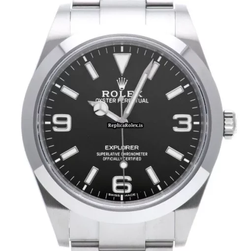 Epic Replica Rolex Explorer 214270 Caliber 3132 Automatic Movement 39mm Steel Case Watch - Image 6