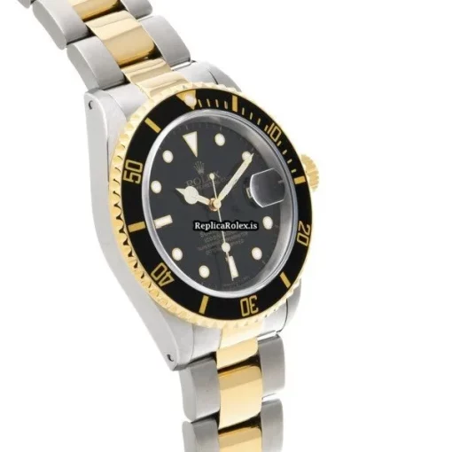Reliable Fake Rolex Submariner Date 16613 Caliber 3135 Automatic Movement 40mm Steel Case Watch - Image 3