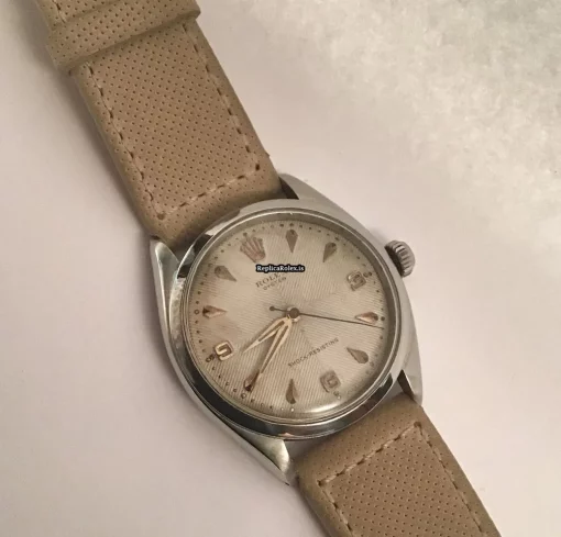 Special Knockoff Rolex Oyster Precision 6480 Caliber 1210 Manual Winding Movement 34mm Steel Case Mens/unisex Watch