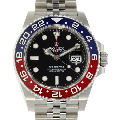 1:1 Fake Rolex Gmt-master II 126710blro Automatic Movement 40mm Steel Case Mens/unisex Watch