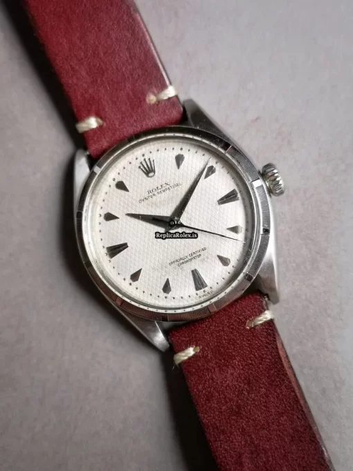 Epic Fake Rolex Bubble Back 6285 Automatic Movement 34mm Steel Case Mens/unisex Watch - Image 2