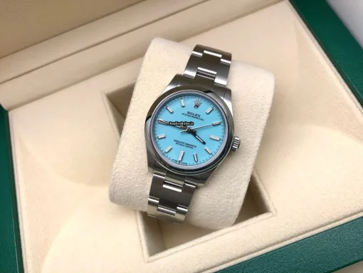 Cool Replica Rolex Oyster Perpetual 31 277200 Caliber 2232 Automatic Movement 31mm Steel Case Womens Watch - Image 5