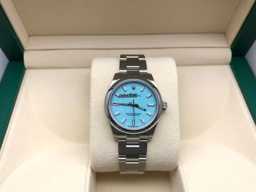 Cool Replica Rolex Oyster Perpetual 31 277200 Caliber 2232 Automatic Movement 31mm Steel Case Womens Watch - Image 9