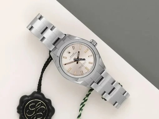 High-end Fake Rolex Oyster Perpetual 276200 Automatic Movement 28mm Steel Case Watch