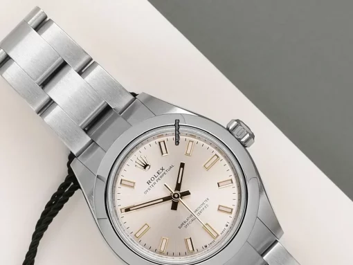 High-end Fake Rolex Oyster Perpetual 276200 Automatic Movement 28mm Steel Case Watch - Image 3