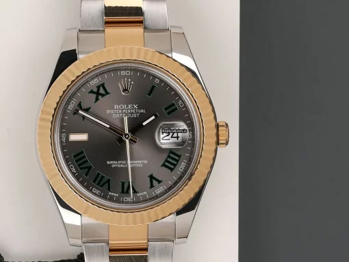 Offering Replica Rolex Datejust II 116333 Automatic Movement 41mm Gold/steel Case Watch - Image 5