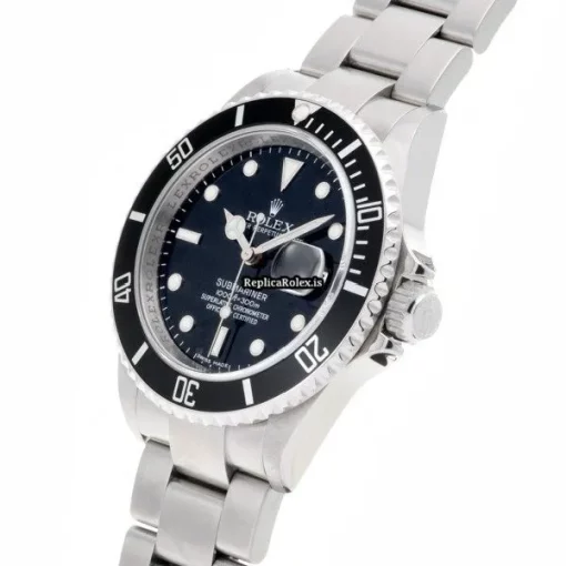 Luxury Fake Rolex Submariner Date 16610 Caliber 3135 Automatic Movement 40mm Steel Case Watch - Image 2