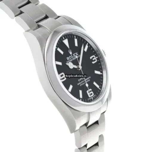 Neat Replica Rolex Explorer 214270 Caliber 3132 Automatic Movement 39mm Steel Case Watch - Image 3