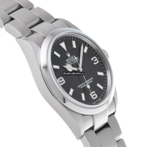 Fabulous Replica Rolex Explorer 114270 Caliber 3130 Automatic Movement 36mm Steel Case Watch - Image 3
