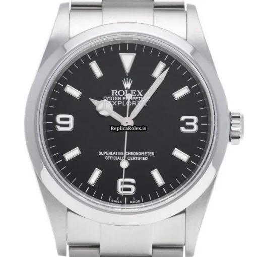 Fabulous Replica Rolex Explorer 114270 Caliber 3130 Automatic Movement 36mm Steel Case Watch - Image 6