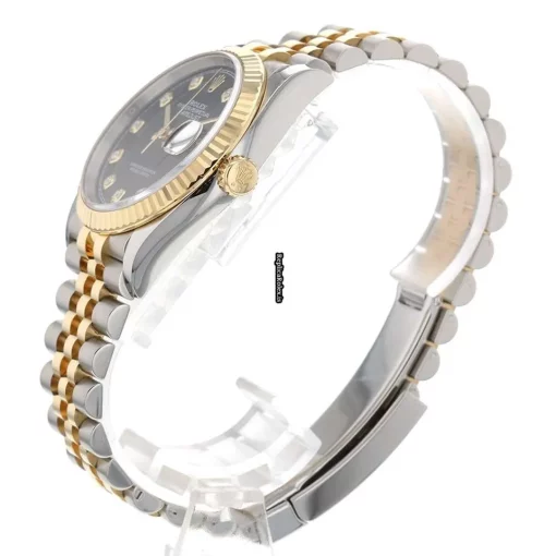 Defect Replica Rolex Datejust 126333g Caliber 3235 Automatic Movement 36mm Gold/steel Case Mens/unisex Watch - Image 2