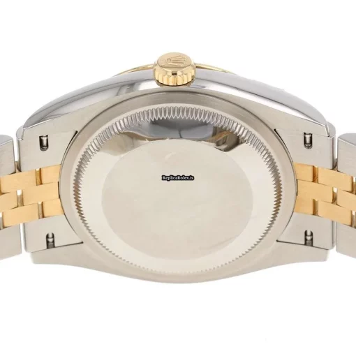 Defect Replica Rolex Datejust 126333g Caliber 3235 Automatic Movement 36mm Gold/steel Case Mens/unisex Watch - Image 5