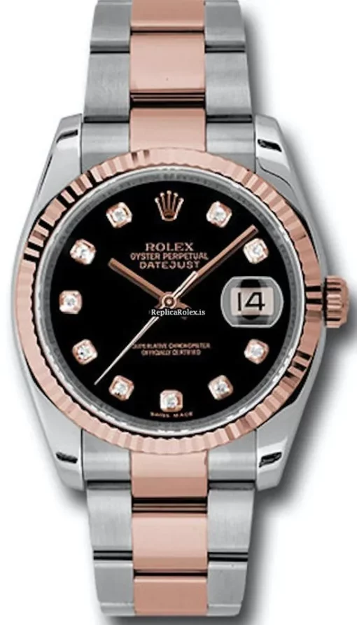 Fantastic Replicas Rolex Datejust 116231 Caliber 3135 Automatic Movement 36mm Gold/steel Case Mens/unisex Watch