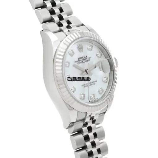 Well Made Replica Rolex Lady-datejust 279174ng Caliber 2236 Automatic Movement 28mm Steel Case Womens Watch - Image 3
