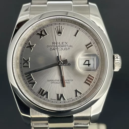 Ideal Fake Rolex Datejust 116200 Caliber 3135 Automatic Movement 36mm Steel Case Mens/unisex Watch