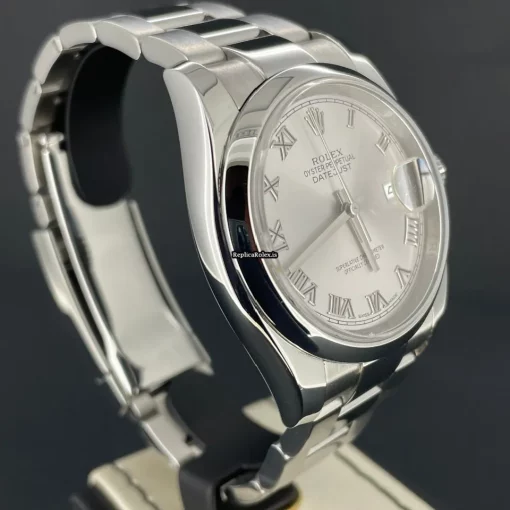 Ideal Fake Rolex Datejust 116200 Caliber 3135 Automatic Movement 36mm Steel Case Mens/unisex Watch - Image 3