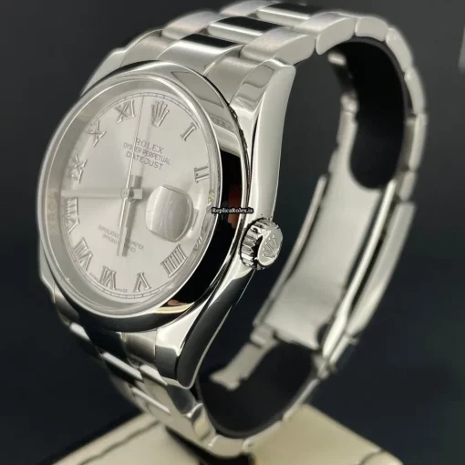 Ideal Fake Rolex Datejust 116200 Caliber 3135 Automatic Movement 36mm Steel Case Mens/unisex Watch - Image 6