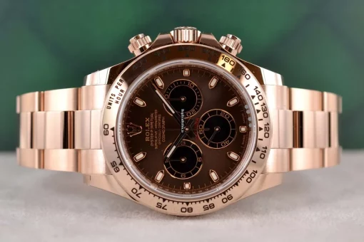 Discount Fake Rolex Daytona 116505 Caliber 4130 Automatic Movement 40mm Rose Gold Case Mens/unisex Watch