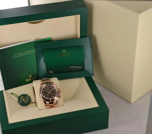 Discount Fake Rolex Daytona 116505 Caliber 4130 Automatic Movement 40mm Rose Gold Case Mens/unisex Watch - Image 7