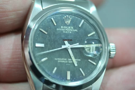 Nice Fake Rolex Oyster Perpetual Date 1500 Caliber 1570 Automatic Movement 34mm Steel Case Mens/unisex Watch - Image 3