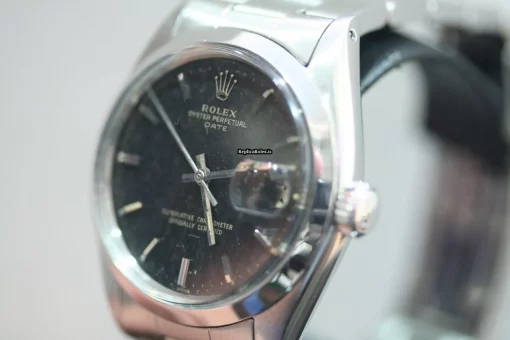 Nice Fake Rolex Oyster Perpetual Date 1500 Caliber 1570 Automatic Movement 34mm Steel Case Mens/unisex Watch - Image 6