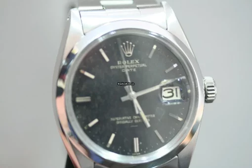 Nice Fake Rolex Oyster Perpetual Date 1500 Caliber 1570 Automatic Movement 34mm Steel Case Mens/unisex Watch - Image 8