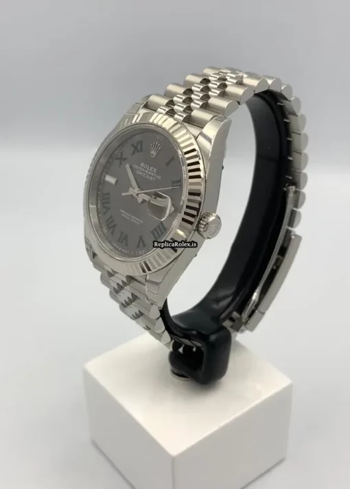 Well Made Replica Rolex Datejust 126334 Caliber 3235 Automatic Movement 41mm Steel Case Mens/unisex Watch - Image 4