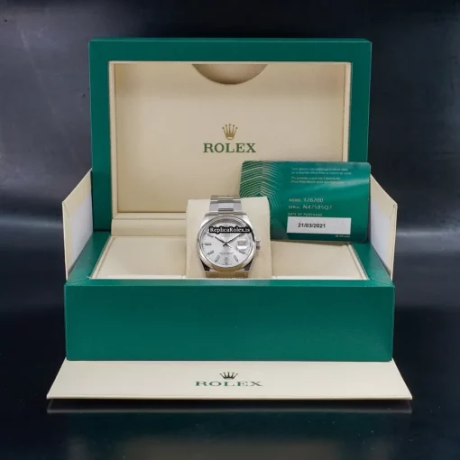 Fantastic Copy Rolex Datejust 126200 Caliber 3235 Automatic Movement 36mm Steel Case Mens/unisex Watch - Image 10