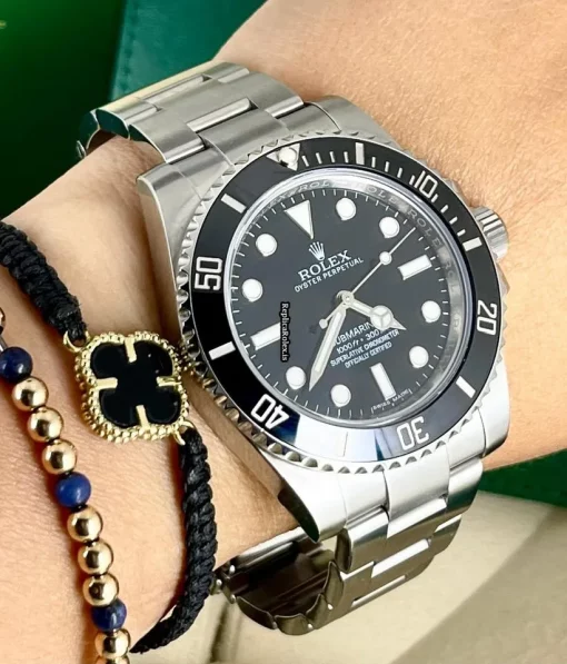 Attractive Fake Rolex Submariner 114060 Caliber 3130 Automatic Movement 40mm Steel Case Mens/unisex Watch