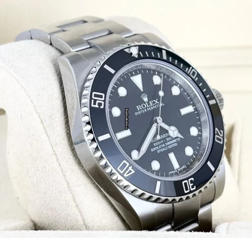 Attractive Fake Rolex Submariner 114060 Caliber 3130 Automatic Movement 40mm Steel Case Mens/unisex Watch - Image 4