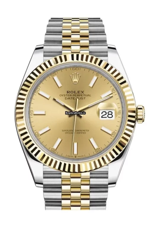 Design Clone Rolex Datejust 126333-0010 Caliber 3235 Automatic Movement 41mm Gold/steel Case Mens/unisex Watch