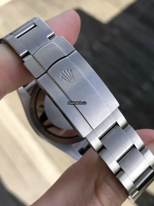 Cool Replica Rolex Oyster Perpetual 36 116000 Caliber 3130 Automatic Movement 36mm Steel Case Mens/unisex Watch - Image 10