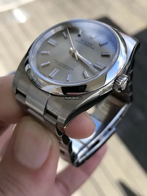 Cool Replica Rolex Oyster Perpetual 36 116000 Caliber 3130 Automatic Movement 36mm Steel Case Mens/unisex Watch - Image 3