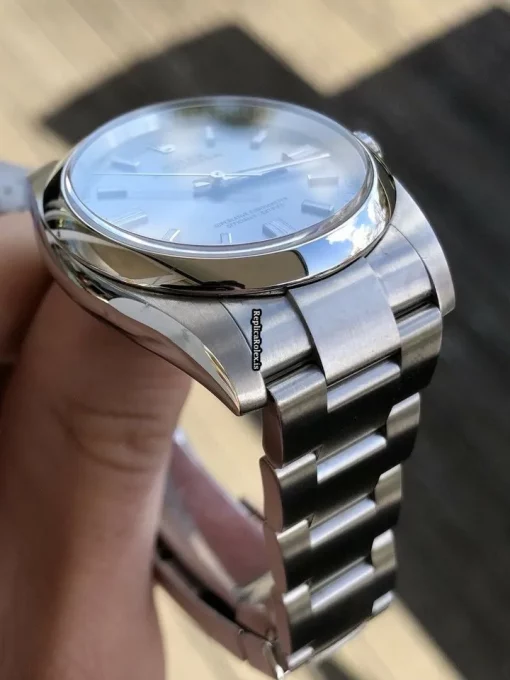 Cool Replica Rolex Oyster Perpetual 36 116000 Caliber 3130 Automatic Movement 36mm Steel Case Mens/unisex Watch - Image 7