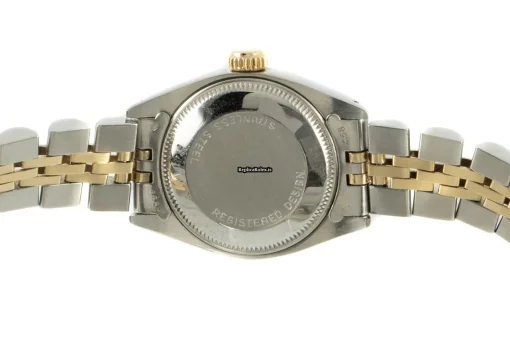 Quality Replica Rolex Lady-datejust 6917 Caliber 2030 Automatic Movement 26mm Gold/steel Case Womens Watch - Image 10