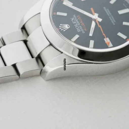 Awesome Fake Rolex Milgauss 116400 Automatic Movement 40mm Steel Case Mens/unisex Watch - Image 4