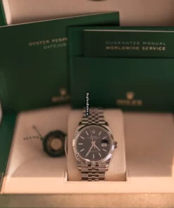Popular Replica Rolex Datejust 126234-0017 Automatic Movement 36mm White Gold Case Mens/unisex Watch