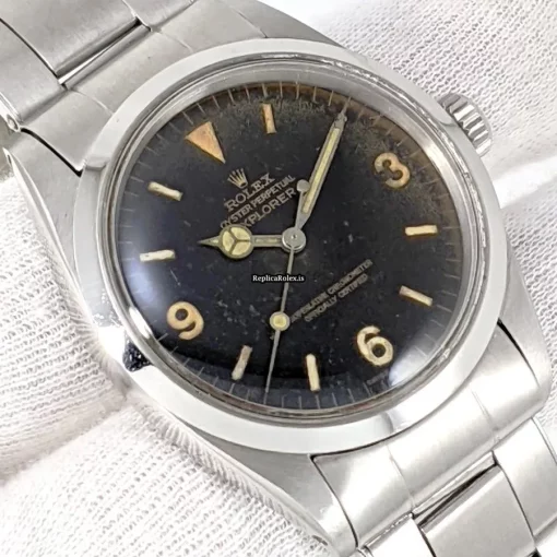Wonderful Replica Rolex Explorer 1016 Caliber 1570 Automatic Movement 36mm Steel Case Mens/unisex Watch - Image 3